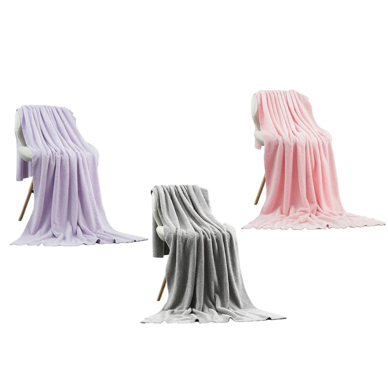 140x70cm Thicken Bath Towel Absorbent Large Bathing Sheet Solid Color Beach Towels Bathroom Supplies
140x70cm Thicken Bath Towel Absorbent Large Bathing Sheet Solid Color Beach Towels Bathroom Supplies