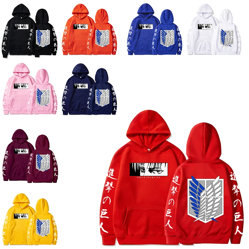 Attack on Titan Women's Hoodie Harajuku Japanese Anime Unisex Pullover Fashion Streetwear Women's Long Sleeve Print
Attack on Titan Women's Hoodie Harajuku Japanese Anime Unisex Pullover Fashion Streetwear Women's Long Sleeve Print