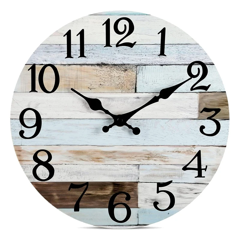HOT Wall Clock Silent Non-Ticking Wooden Wall Clocks Battery Operated Country Retro Rustic Style Decorative for Living Room
HOT Wall Clock Silent Non-Ticking Wooden Wall Clocks Battery Operated Country Retro Rustic Style Decorative for Living Room