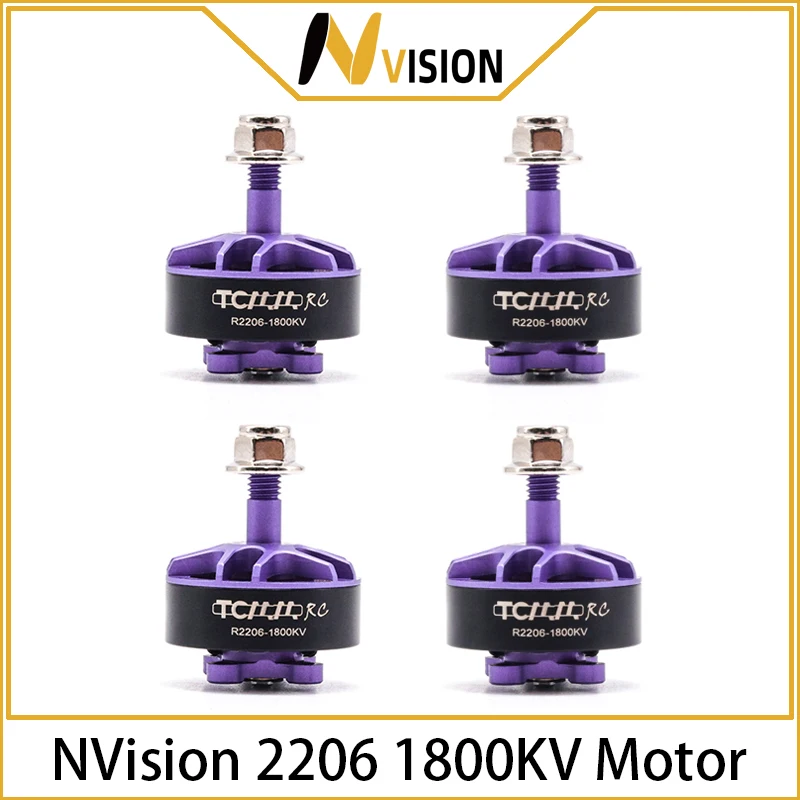 NVision TCMMRC Drone Hot Sale 2206 1800KV CW/CCW Brushless Motor BLHeli-S 3-6S Drones for FPV Racing Quadcopter Dron | Игрушки и хобби
