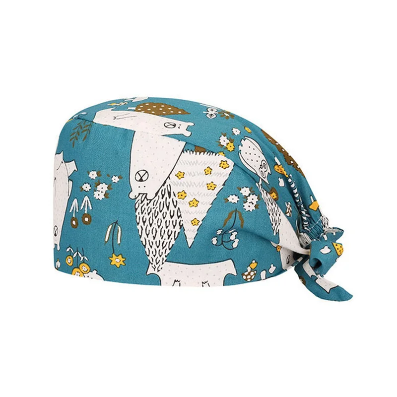 Adjustable Sweat-absorbent Elastic Multicolor Scrubs Hats Unisex High Quality Scrubs Caps Adjustable Cotton Tooth Printing Hats
Adjustable Sweat-absorbent Elastic Multicolor Scrubs Hats Unisex High Quality Scrubs Caps Adjustable Cotton Tooth Printing Hats