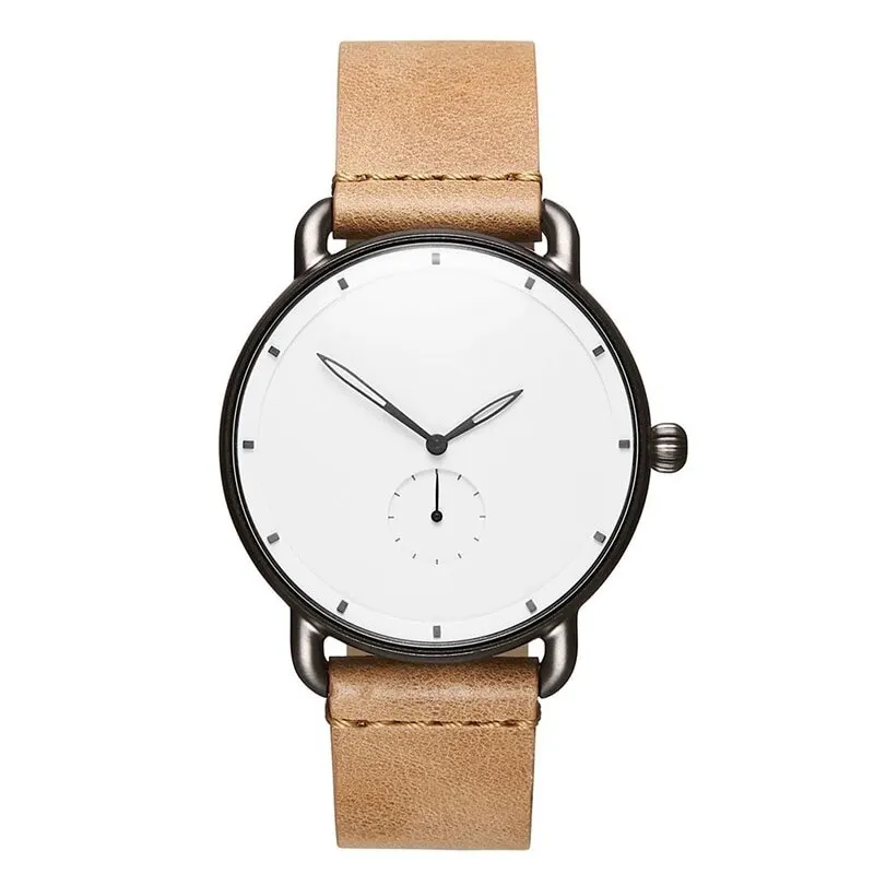 New Leather Watches Top Quality Luxury Quartz Watch Bussiness Leather Wrist Watch 2021 simple watches 
New Leather Watches Top Quality Luxury Quartz Watch Bussiness Leather Wrist Watch 2021 simple watches