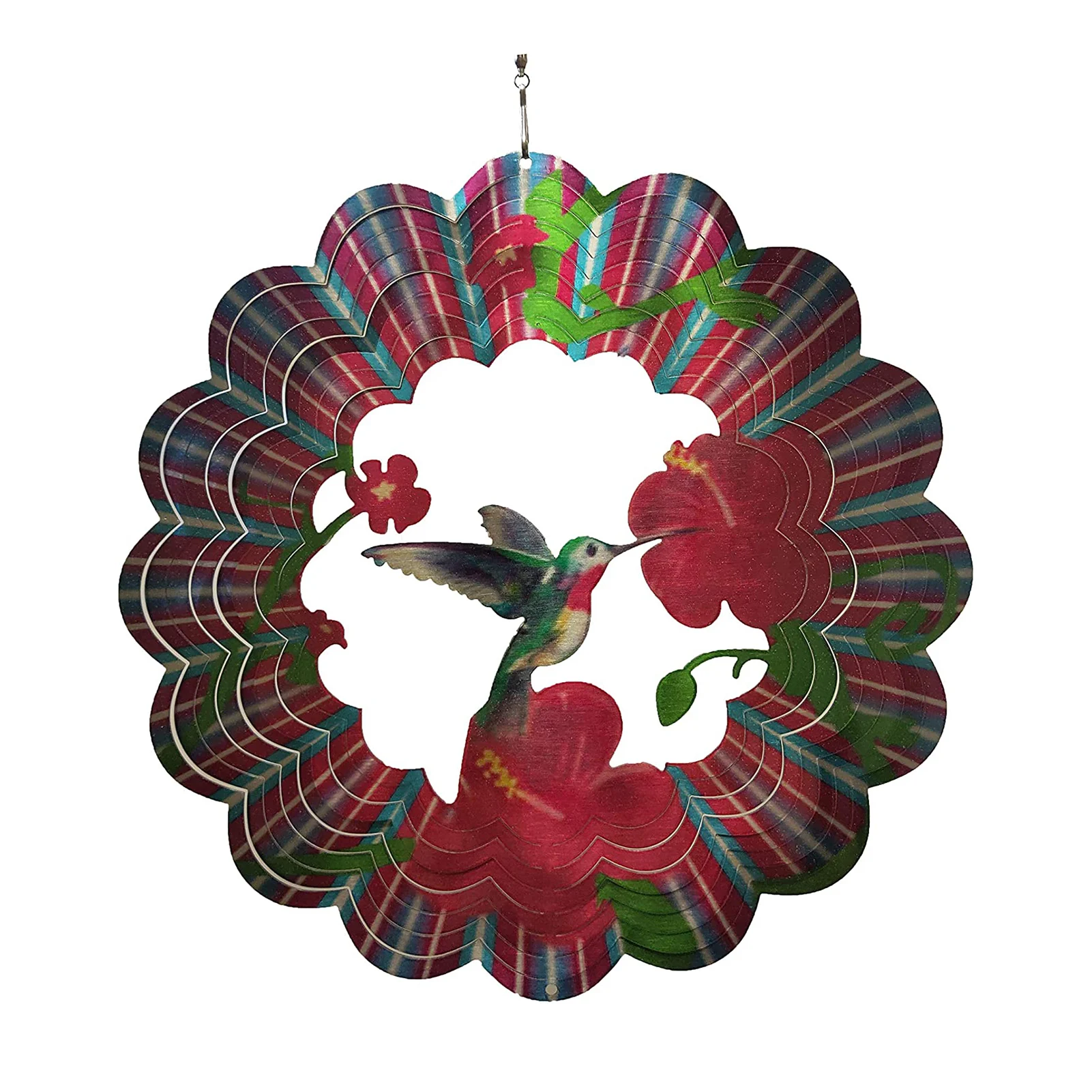 3D Dynamic Rotating Wind Chime Stainless steel color 12 inch Hanging Humming Bird Wind Spinners Garden Decoration
3D Dynamic Rotating Wind Chime Stainless steel color 12 inch Hanging Humming Bird Wind Spinners Garden Decoration
