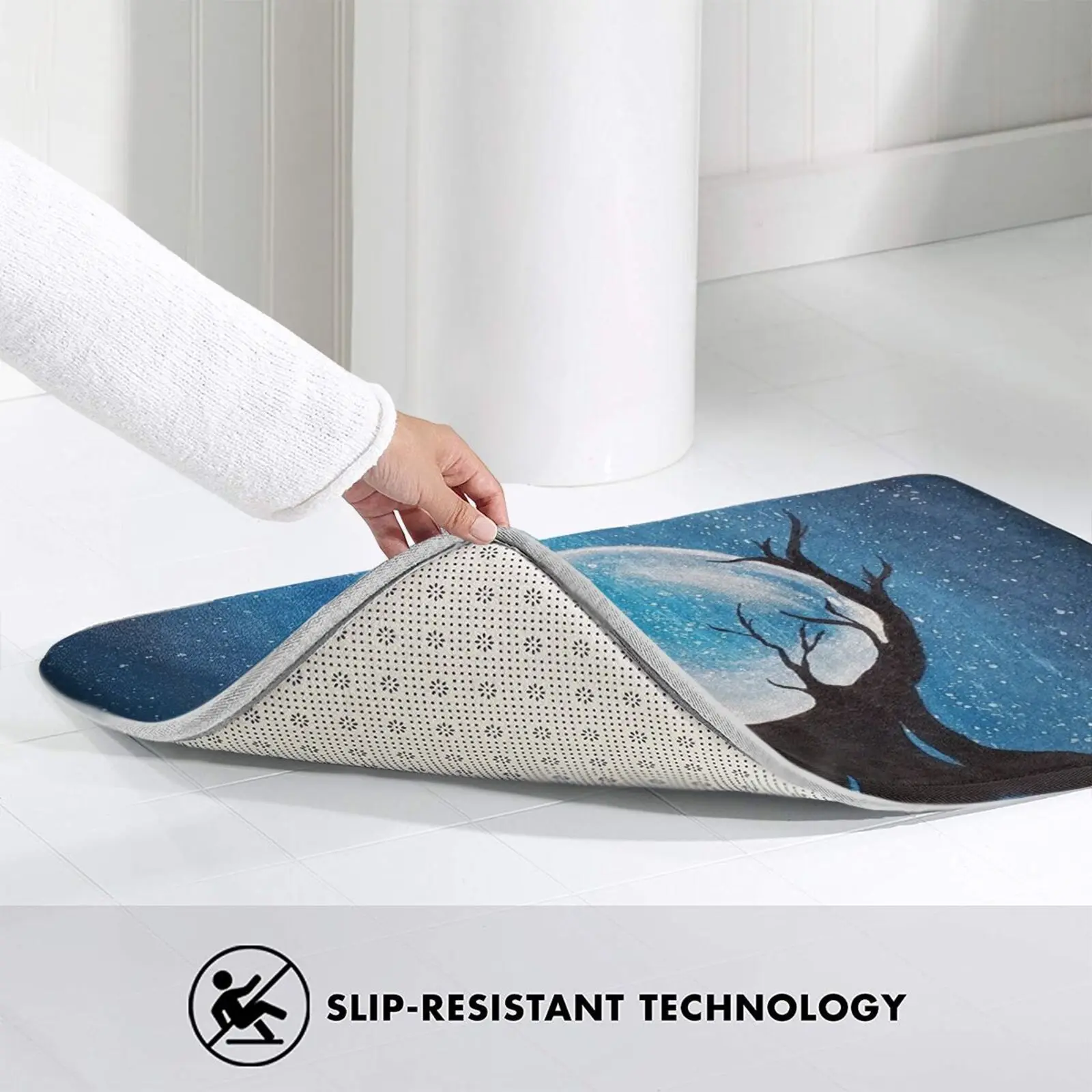 Mysteries Of The Deep Skies Carpet Mat Rug Cushion Soft Non - Slip Starry Night Sky Tree Art Tree Silhouette Tree
Mysteries Of The Deep Skies Carpet Mat Rug Cushion Soft Non - Slip Starry Night Sky Tree Art Tree Silhouette Tree