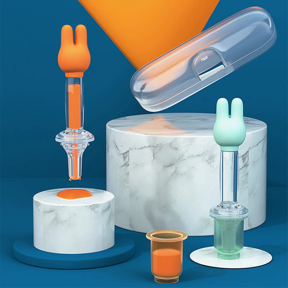 5ML Baby Medicine Dispenser Syringe With Pacifier Head Liquid Feeder With Storage Case For Newborns Babies Infants Bebe
5ML Baby Medicine Dispenser Syringe With Pacifier Head Liquid Feeder With Storage Case For Newborns Babies Infants Bebe