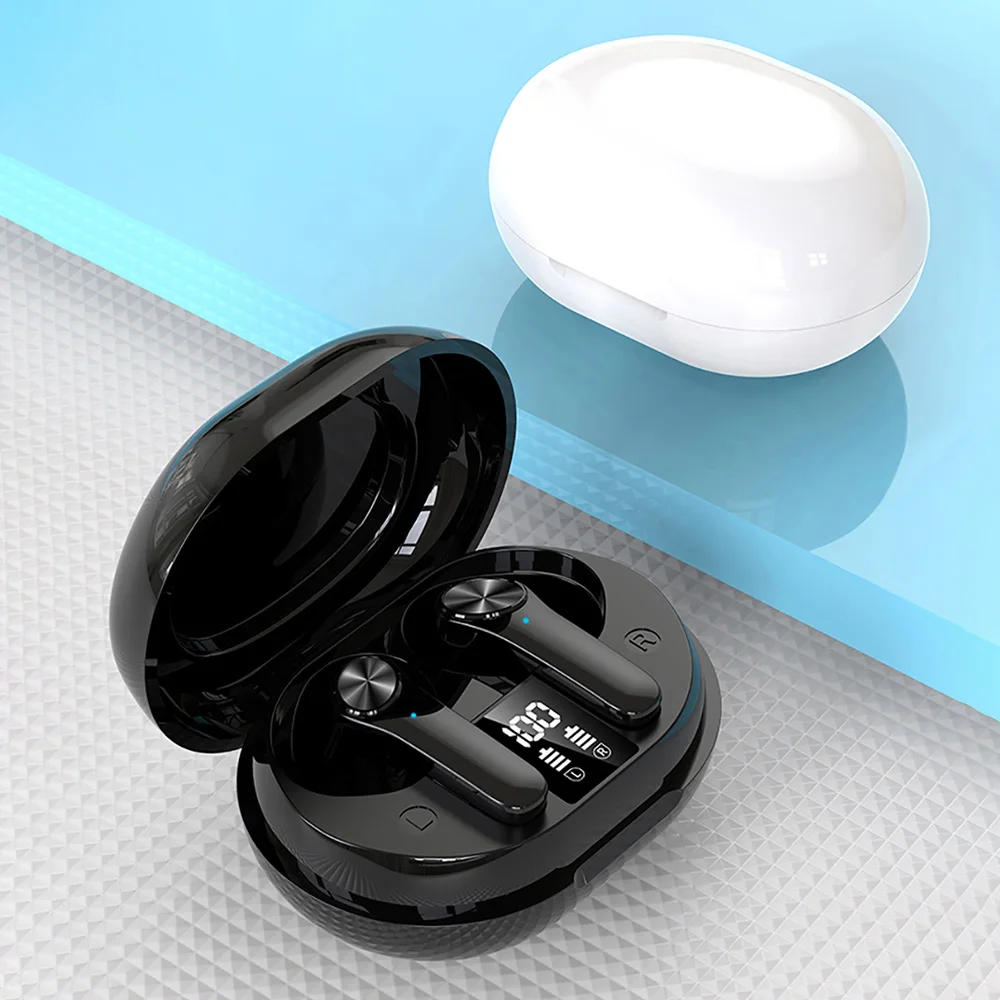 D01 Real Noise Cancel Wireless Bluetooth Headphone TWS Waterproof Touch Control Sports Earbuds with Led Display Charging Case
D01 Real Noise Cancel Wireless Bluetooth Headphone TWS Waterproof Touch Control Sports Earbuds with Led Display Charging Case