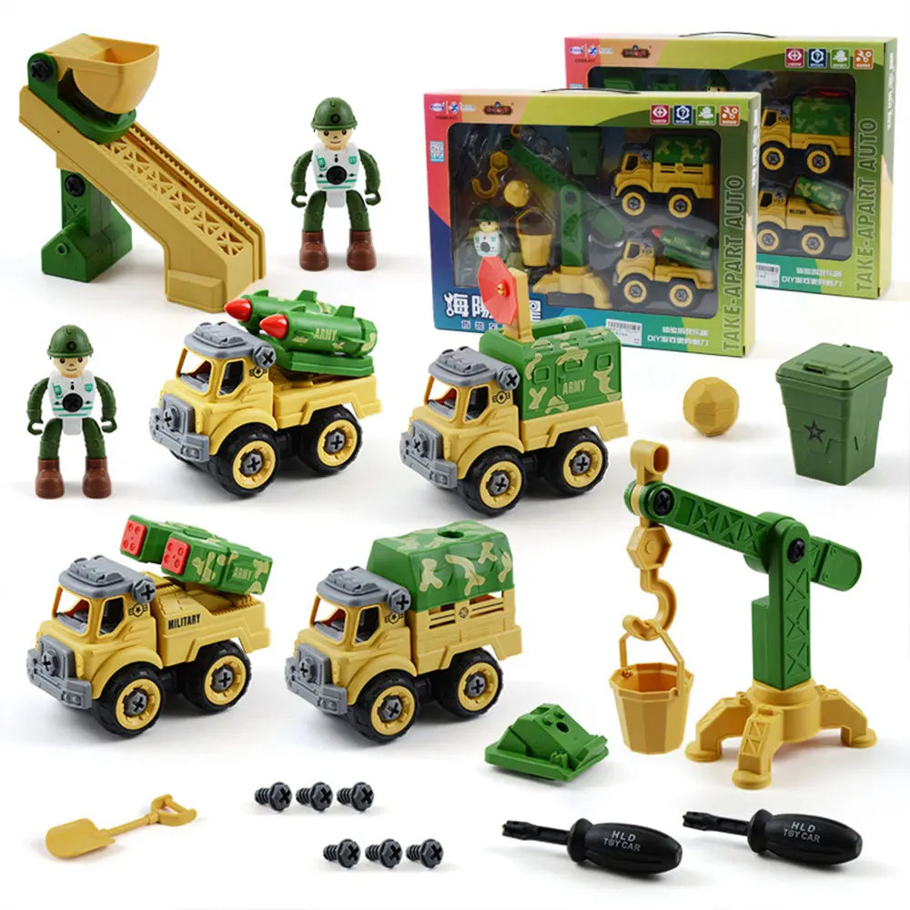Children Twist The Screws To Assemble The Construction Vehicle Toy Detachable DIY Hands-on Assembly Sliding Toys Car for Boys
Children Twist The Screws To Assemble The Construction Vehicle Toy Detachable DIY Hands-on Assembly Sliding Toys Car for Boys