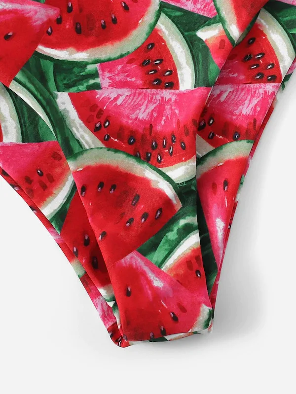 Sexy Watermelon Print Bandeau Push Up Bikinis Women Swimwear Leopard Bikini Set High Waist Bathing Suit Female Biquini Beachwear
Sexy Watermelon Print Bandeau Push Up Bikinis Women Swimwear Leopard Bikini Set High Waist Bathing Suit Female Biquini Beachwear