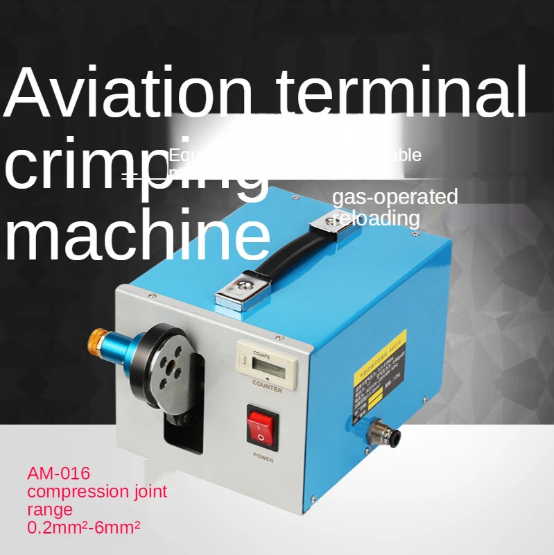 Supply AM-016 Pneumatic Terminal Crimping Machine 0.2-6 Square Semi-Automatic Pin Terminal Crimping Machine
Supply AM-016 Pneumatic Terminal Crimping Machine 0.2-6 Square Semi-Automatic Pin Terminal Crimping Machine