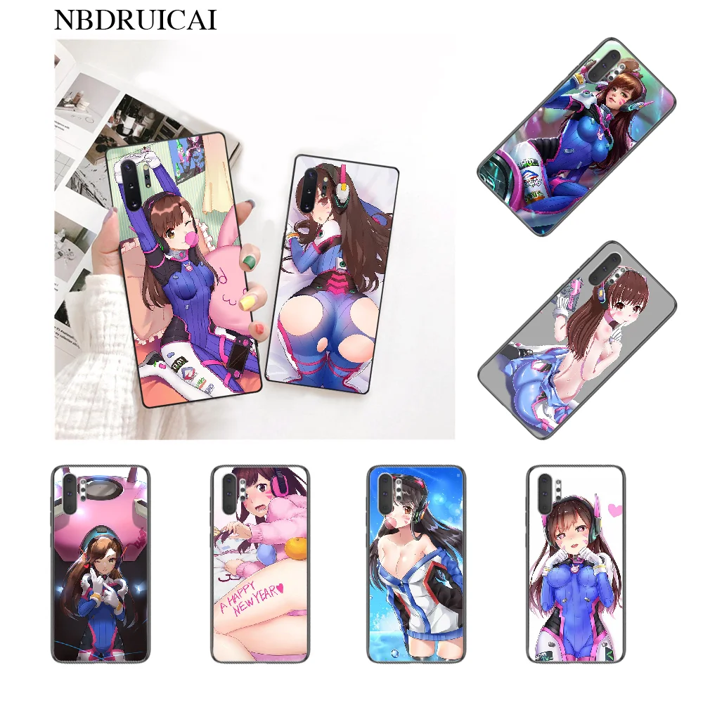 NBDRUICAI Overwatchs аниме чехол для телефона Samsung Galaxy Note 3 4 5 7 8 9 10 pro M10 20-30 | Мобильные