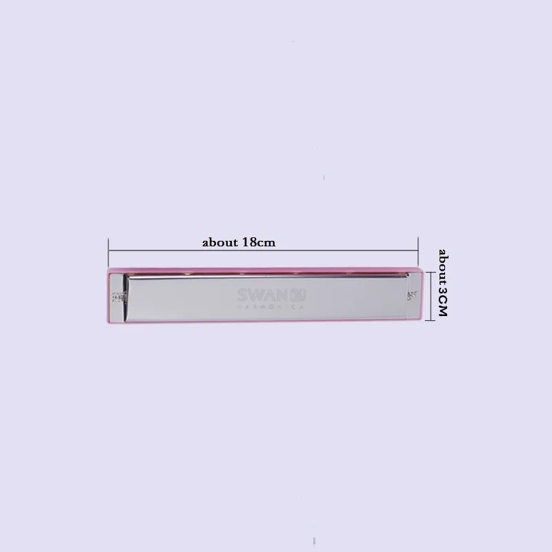Swan 24-hole polyphonic C standard range harmonica musical instrument accessories
Swan 24-hole polyphonic C standard range harmonica musical instrument accessories