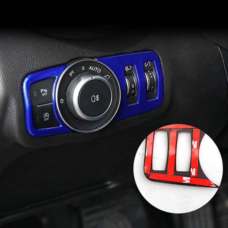 ABS Carbon Fiber Car Headlight Adjustment Decorative Frame Button Sticker for Alfa Romeo Giulia Interior Decoration Accessories
ABS Carbon Fiber Car Headlight Adjustment Decorative Frame Button Sticker for Alfa Romeo Giulia Interior Decoration Accessories