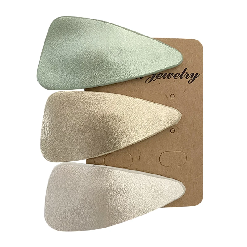 Fashion Bright Skin Simple Leather Textured Women Hair Accessories New Trendy Statement Unique Vintage Girl Hairpin For Gift
Fashion Bright Skin Simple Leather Textured Women Hair Accessories New Trendy Statement Unique Vintage Girl Hairpin For Gift