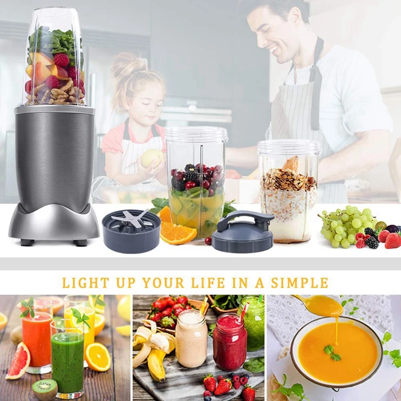 Replacement Parts 32Oz 24Oz Cups and Extractor Blade and Gasket Accessories for Nutribullet 600W/900W Blender Models
Replacement Parts 32Oz 24Oz Cups and Extractor Blade and Gasket Accessories for Nutribullet 600W/900W Blender Models