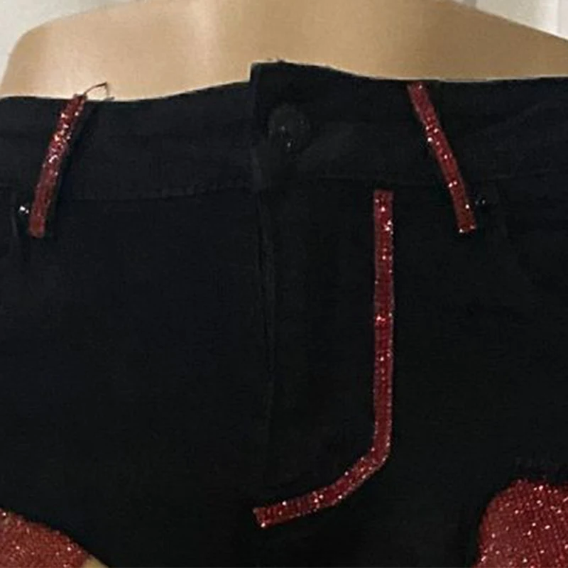 Lucyever Sexy Hole Jeans for Women High Waist Jeans Vintage Pencil Pants with Patchwork Woman Black Jean Denim Pants Trousers
Lucyever Sexy Hole Jeans for Women High Waist Jeans Vintage Pencil Pants with Patchwork Woman Black Jean Denim Pants Trousers