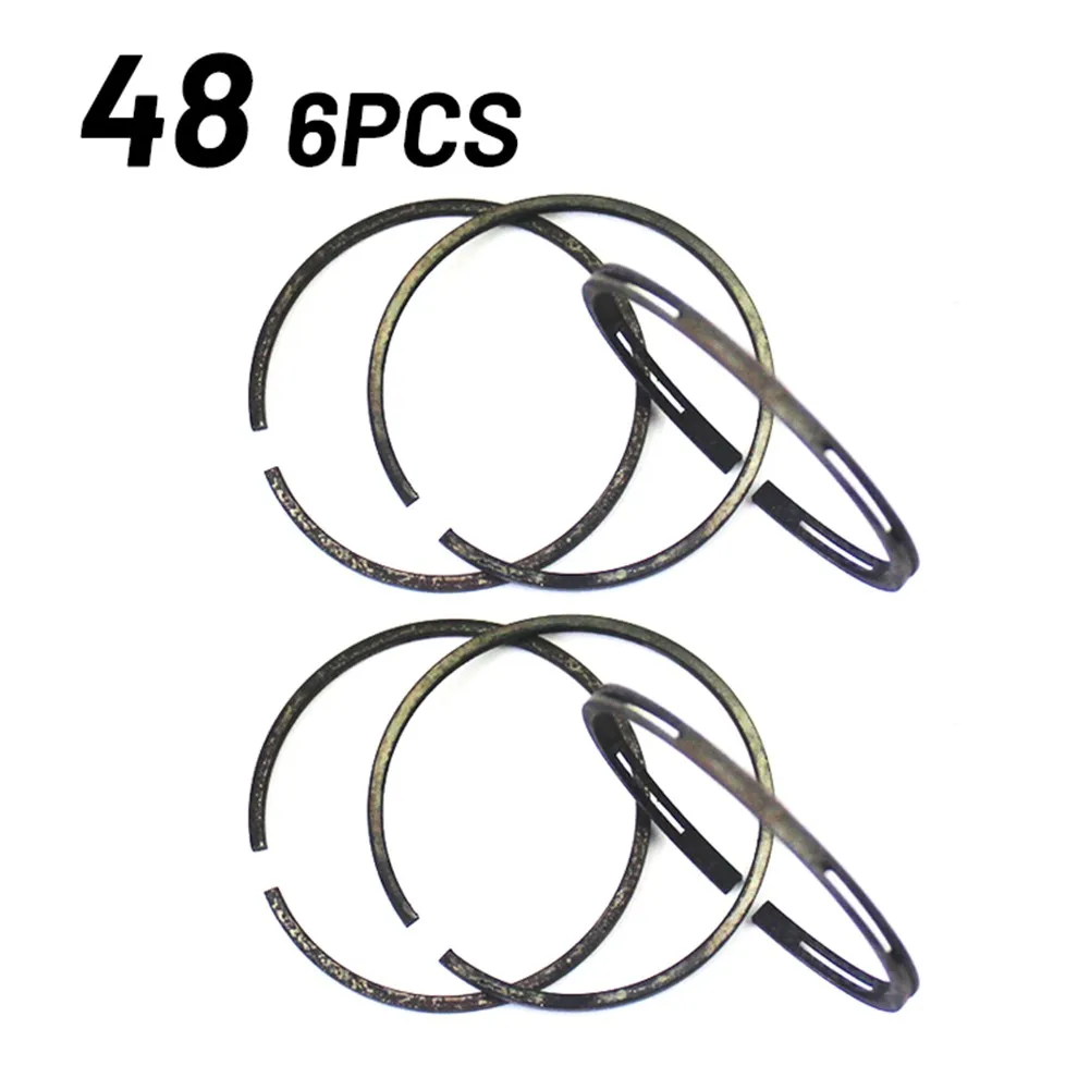 6pcs Air Compressor Piston Ring Kit Oil Ring Air Pump Accessories Parts 50, 49, 51 Tools Accessories New Arrival
6pcs Air Compressor Piston Ring Kit Oil Ring Air Pump Accessories Parts 50, 49, 51 Tools Accessories New Arrival