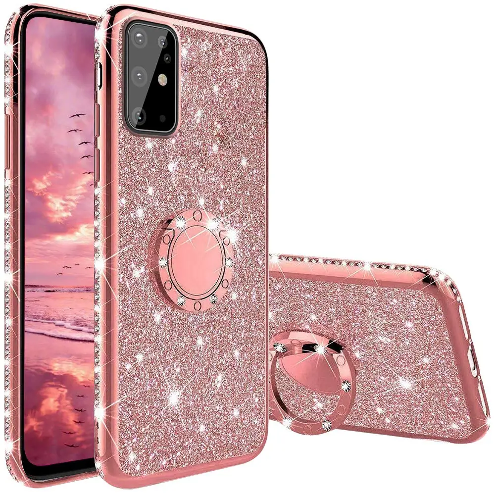 Diamond Case for Samsung Galaxy A71 A51 A50 A50S A70S A20S M30S Cover For Samsung S20 S10 Plus Ultra Glitter Ring Kickstand Case
Diamond Case for Samsung Galaxy A71 A51 A50 A50S A70S A20S M30S Cover For Samsung S20 S10 Plus Ultra Glitter Ring Kickstand Case