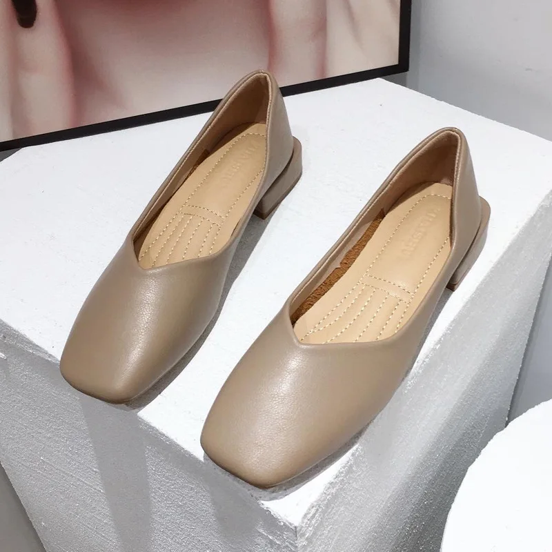 Shoes Woman Comfortable And Elegant Low Heels Soft Modis Female Footwear All-Match Square Toe Casual Sneaker Shallow Mouth Nurse
Shoes Woman Comfortable And Elegant Low Heels Soft Modis Female Footwear All-Match Square Toe Casual Sneaker Shallow Mouth Nurse