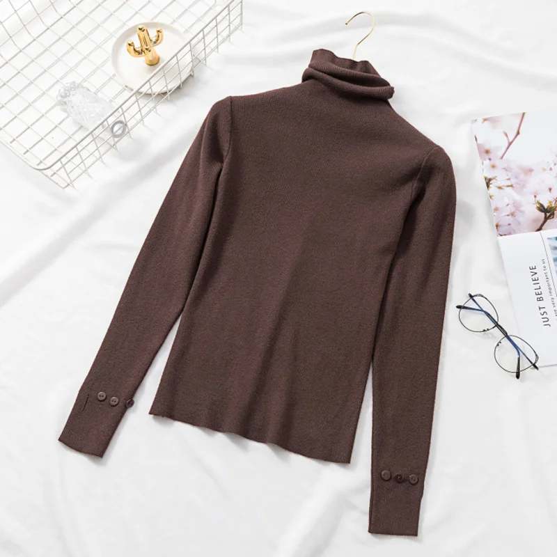 Пуловеры, женские свитера с высоким воротником, Модный зимний женский джемпер на пуговицах с длинным рукавом, осенний базовый топ, мягкий вя...
Пуловеры, женские свитера с высоким воротником, Модный зимний женский джемпер на пуговицах с длинным рукавом, осенний базовый топ, мягкий вя...