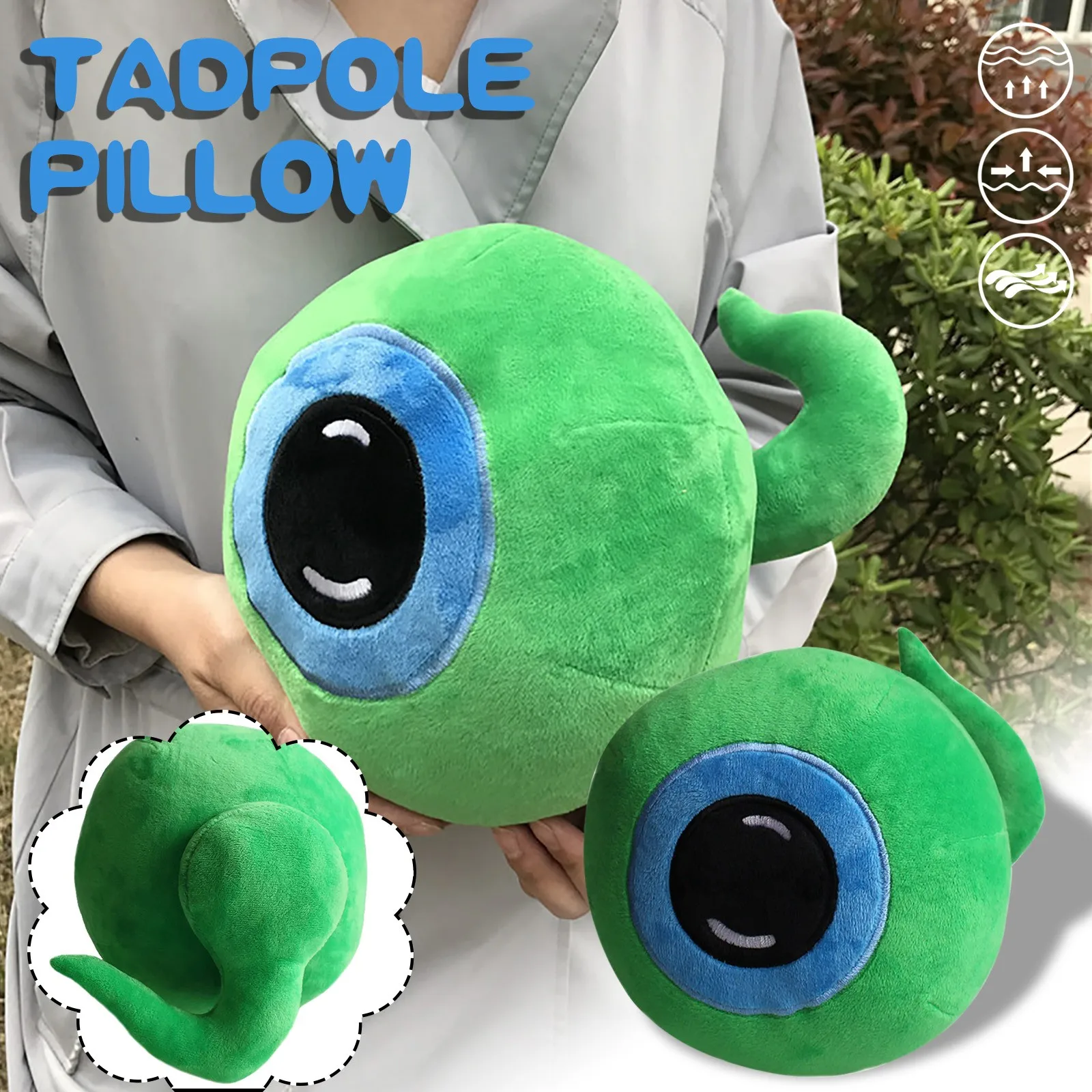 Green Eye Catching Machine Plush Toy Eyeball Spoof Pillow Decoration Competitive Games Birthday Gifts For Kids
Green Eye Catching Machine Plush Toy Eyeball Spoof Pillow Decoration Competitive Games Birthday Gifts For Kids