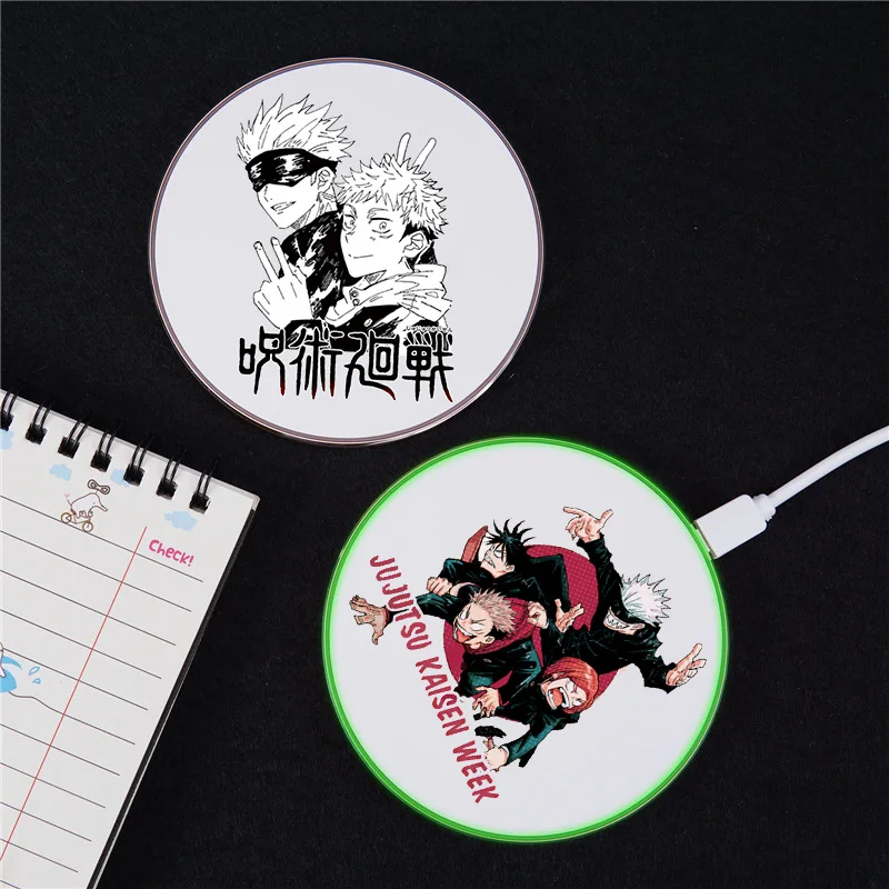 Jujutsu Kaisen Wireless Charger Pad for Iphone 12 11 X XR Wireless Charging Charger FOR Samsung Huawei XIAOMI10
Jujutsu Kaisen Wireless Charger Pad for Iphone 12 11 X XR Wireless Charging Charger FOR Samsung Huawei XIAOMI10