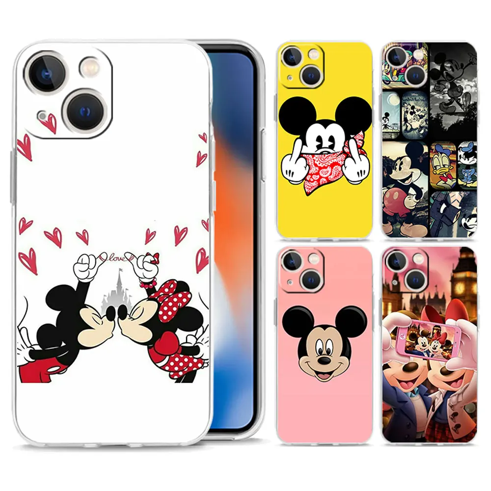 Minnie Mickey Mouse Case Coque for iPhone 11 12 Pro 13 Mini 11 12 13 Pro Max Transparent Soft Cover Bag Shell
Minnie Mickey Mouse Case Coque for iPhone 11 12 Pro 13 Mini 11 12 13 Pro Max Transparent Soft Cover Bag Shell