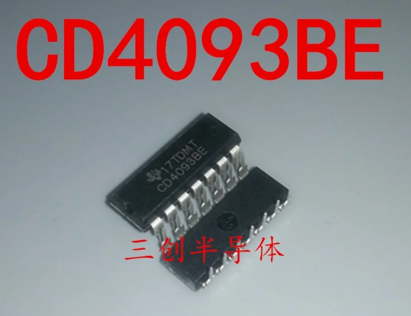 MeiMxy 10 шт. CD4093BE DIP14 CD4093 DIP 4093 DIP-14 4093BE Новый и оригинальный IC 
MeiMxy 10 шт. CD4093BE DIP14 CD4093 DIP 4093 DIP-14 4093BE Новый и оригинальный IC