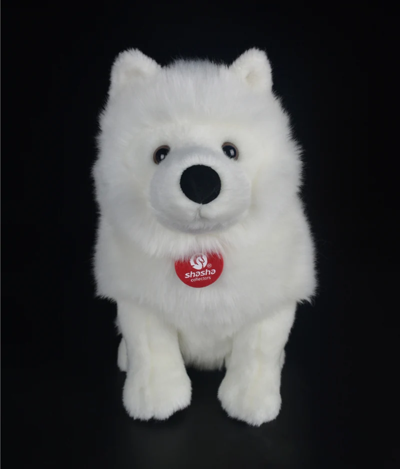 Realistic Samoyed plush toy cute simulation white dog plush toy puppy plush animal toy birthday Christmas gift 28cm
Realistic Samoyed plush toy cute simulation white dog plush toy puppy plush animal toy birthday Christmas gift 28cm