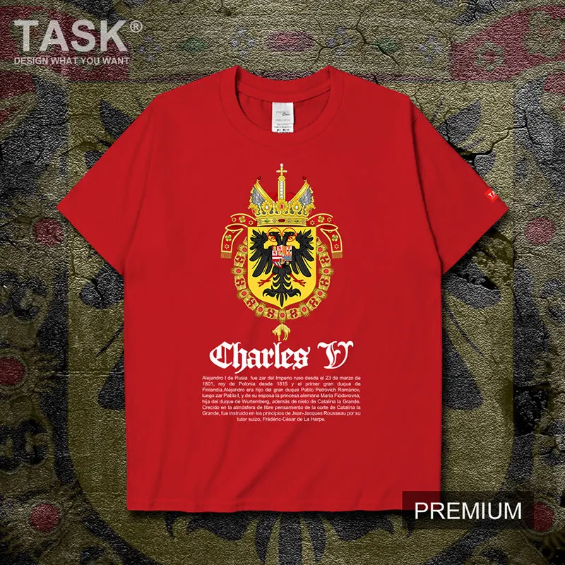 Holy Roman Empire Charles V Royal Emblem Printed T-Shirt Summer Cotton O-Neck Short Sleeve Unisex T Shirt New Size S-3XL
Holy Roman Empire Charles V Royal Emblem Printed T-Shirt Summer Cotton O-Neck Short Sleeve Unisex T Shirt New Size S-3XL