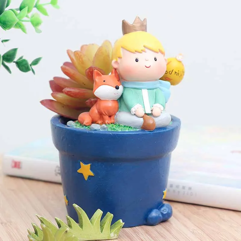 Cheap Cute Little Boy FlowerpotSucculent Planters Pots Resin Little Prince Bonsai Crafts Home Garden Yard Decor Birthday Gifts
Cheap Cute Little Boy FlowerpotSucculent Planters Pots Resin Little Prince Bonsai Crafts Home Garden Yard Decor Birthday Gifts