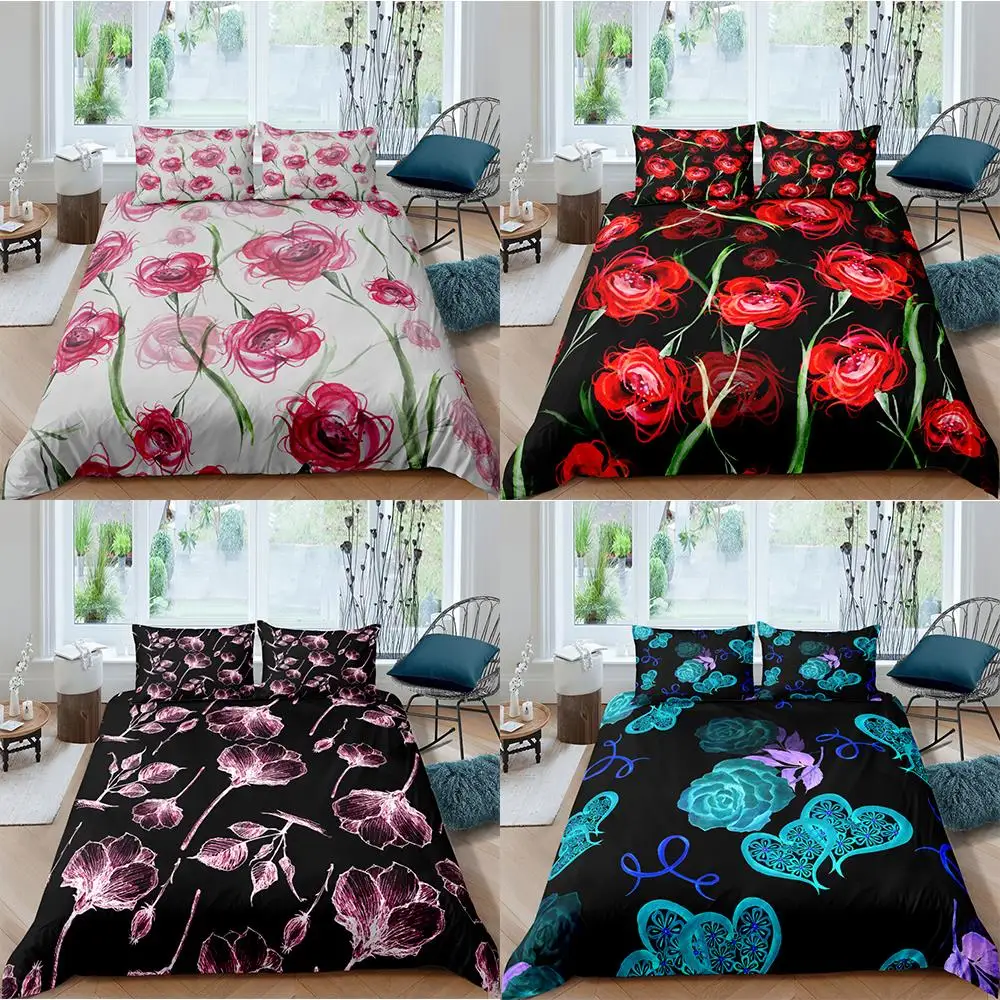 2021 Duvet Cover King Size Queen Size Comforter Cover Sets 2/3pcs digital printing flower luxury home textiles 3d bedding set
2021 Duvet Cover King Size Queen Size Comforter Cover Sets 2/3pcs digital printing flower luxury home textiles 3d bedding set