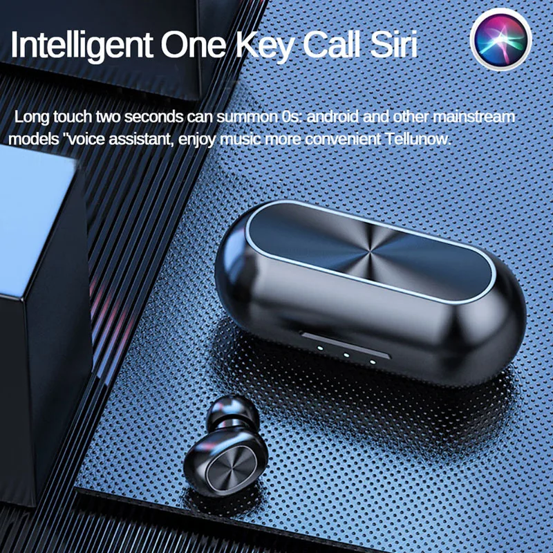 B5 TWS Bluetooth Hi-Fi стерео беспроводной с шумоподавлением игровой отпечаток пальца