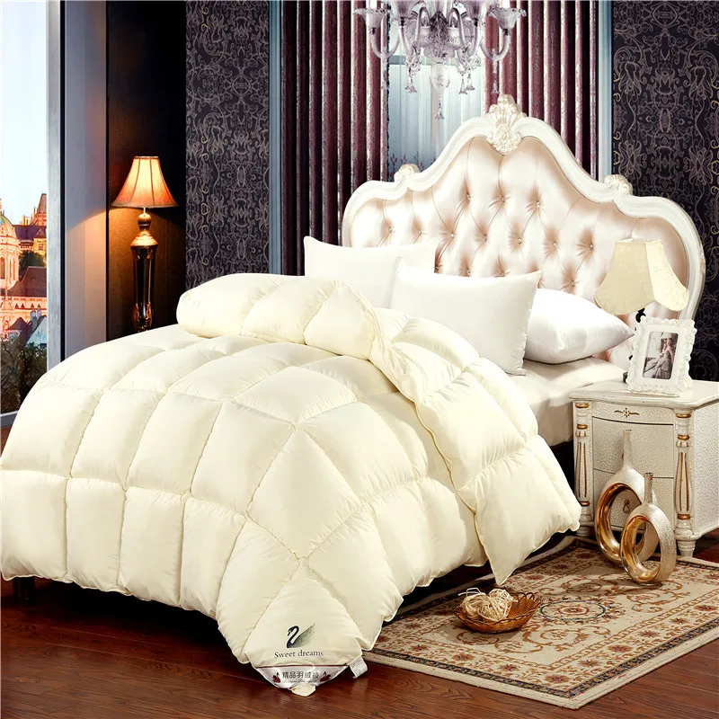 Duck/Goose Down Quilted Comforter Duvet Blanket Winter Warm Hotel Quilt with 100% Cotton Cover Twin Queen King
Duck/Goose Down Quilted Comforter Duvet Blanket Winter Warm Hotel Quilt with 100% Cotton Cover Twin Queen King