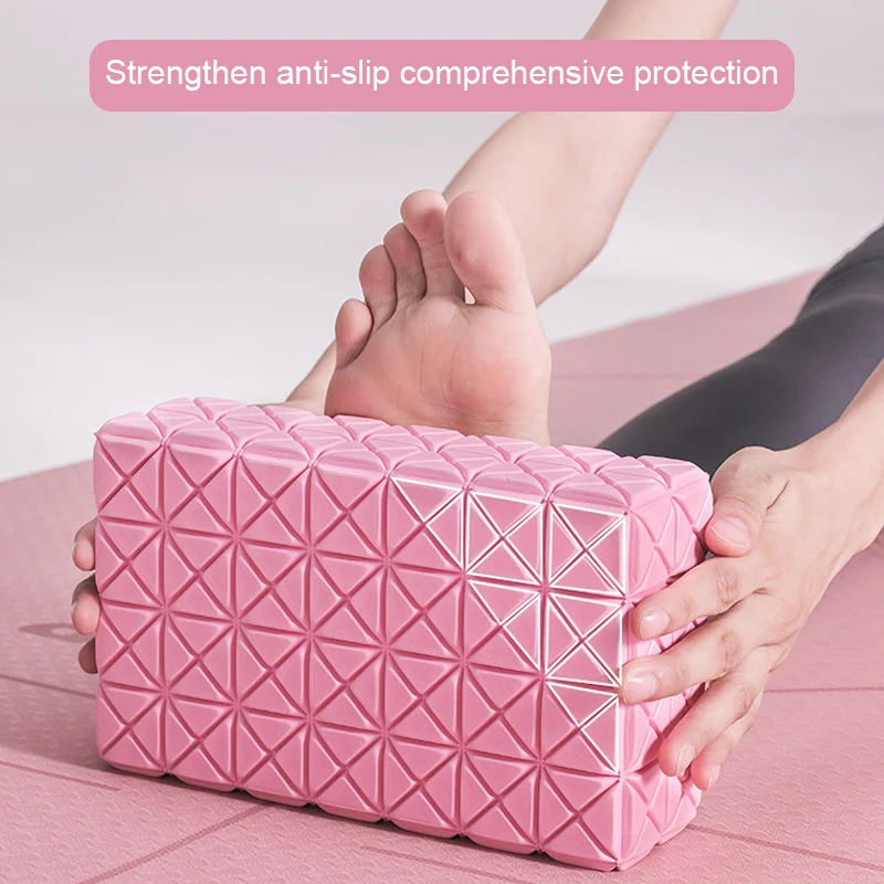 1PCS High Density EVA Yoga Block 3D Massage Foam Bricks Home Indoor Pilates Dance Practice Equipment 22*13*7CM 
1PCS High Density EVA Yoga Block 3D Massage Foam Bricks Home Indoor Pilates Dance Practice Equipment 22*13*7CM