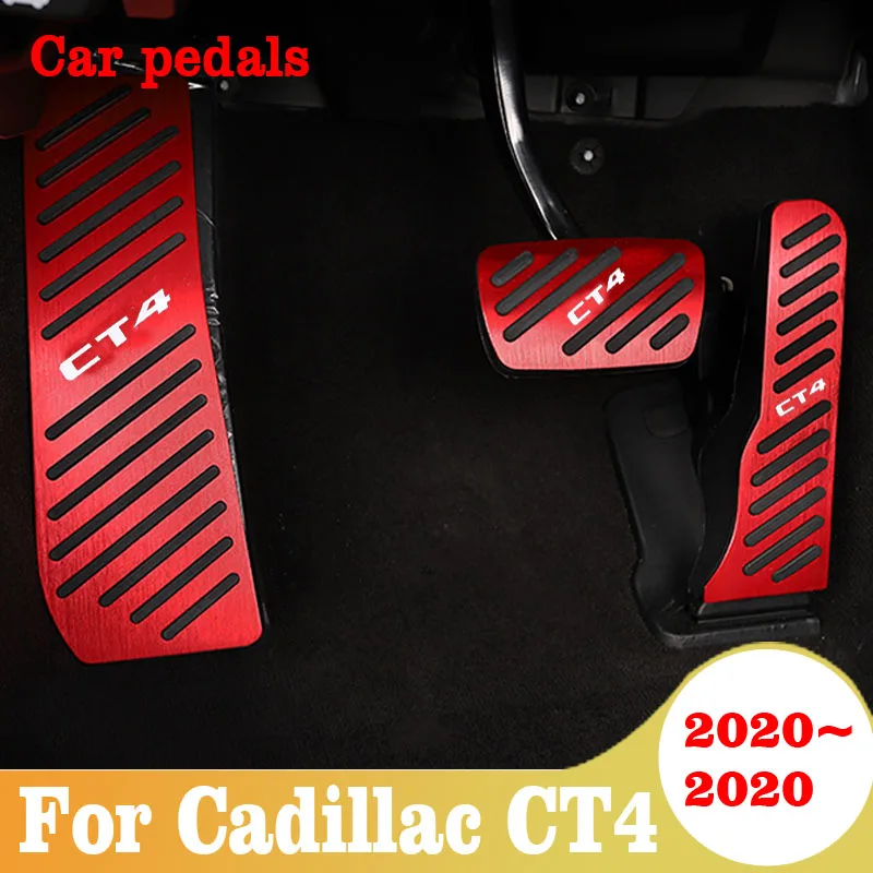 Car Pedals For Cadillac CT4 2020 Aluminium Alloy Accelerator Brake Rest Foot Gas Pedal Cover Set Rubber car Accessories
Car Pedals For Cadillac CT4 2020 Aluminium Alloy Accelerator Brake Rest Foot Gas Pedal Cover Set Rubber car Accessories