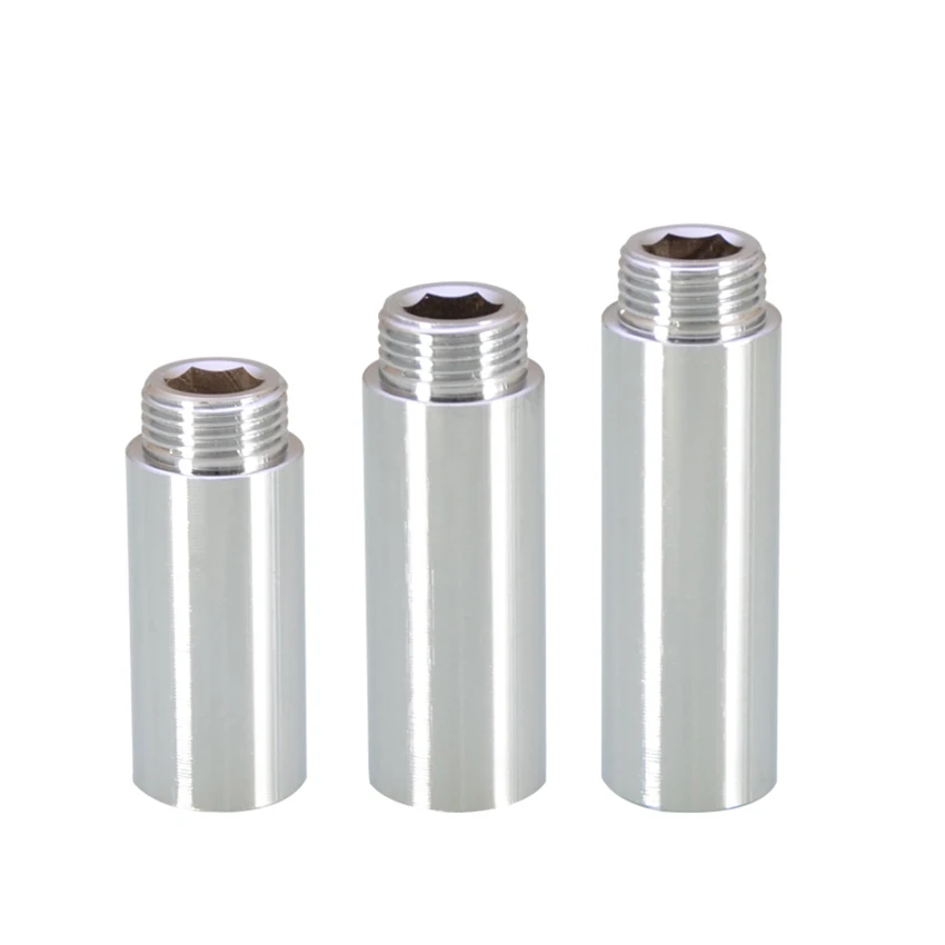 BSP1/2" Brass Adapters, Female To Male Thread Exten Connector Fitting Pipe Tubing Length:10/15/20/25/30/40/50/60/70/80/90/100mm
BSP1/2" Brass Adapters, Female To Male Thread Exten Connector Fitting Pipe Tubing Length:10/15/20/25/30/40/50/60/70/80/90/100mm