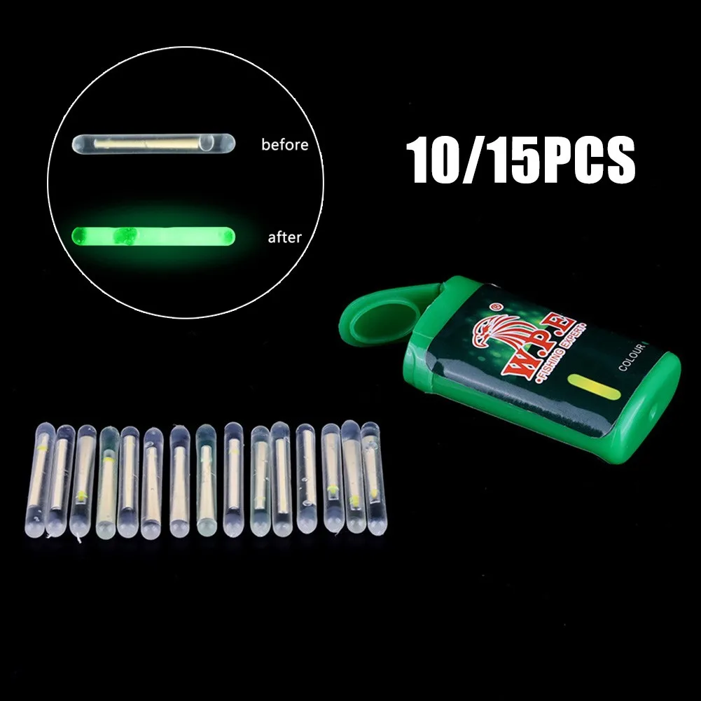 10 15Pcs Fishing Fluorescent Lightstick Light Night Float Rod Lights Dark Glow Stick 39x4.5mm Fishing Tackle Iscas Accessories
10 15Pcs Fishing Fluorescent Lightstick Light Night Float Rod Lights Dark Glow Stick 39x4.5mm Fishing Tackle Iscas Accessories