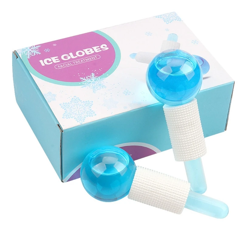 Y1UF 2 PCS Ice Globes Trays Ice Balls Face Massager Skin Care Beauty Lifting Contouring Tool Hockey for Various Skin Problem
Y1UF 2 PCS Ice Globes Trays Ice Balls Face Massager Skin Care Beauty Lifting Contouring Tool Hockey for Various Skin Problem