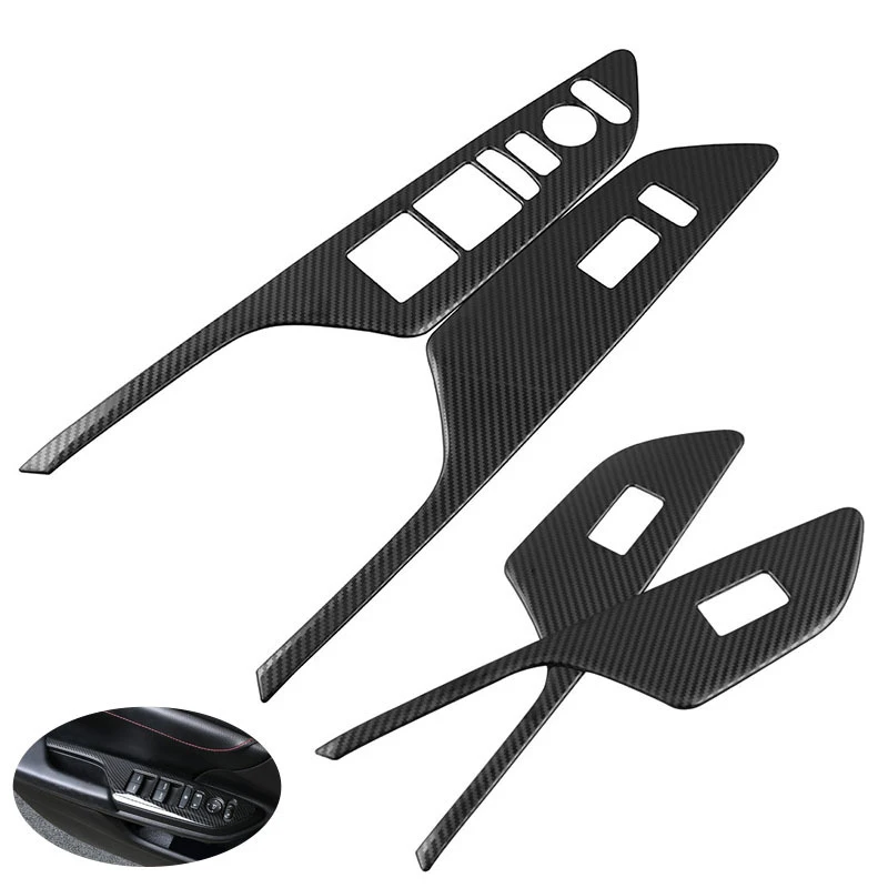 4PCS/Set Carbon Fiber Honda Civic Window Lift Panel Switch Decor Covers Trim for 2016 2017 2018 Honda Civic LHD Car Accessories
4PCS/Set Carbon Fiber Honda Civic Window Lift Panel Switch Decor Covers Trim for 2016 2017 2018 Honda Civic LHD Car Accessories
