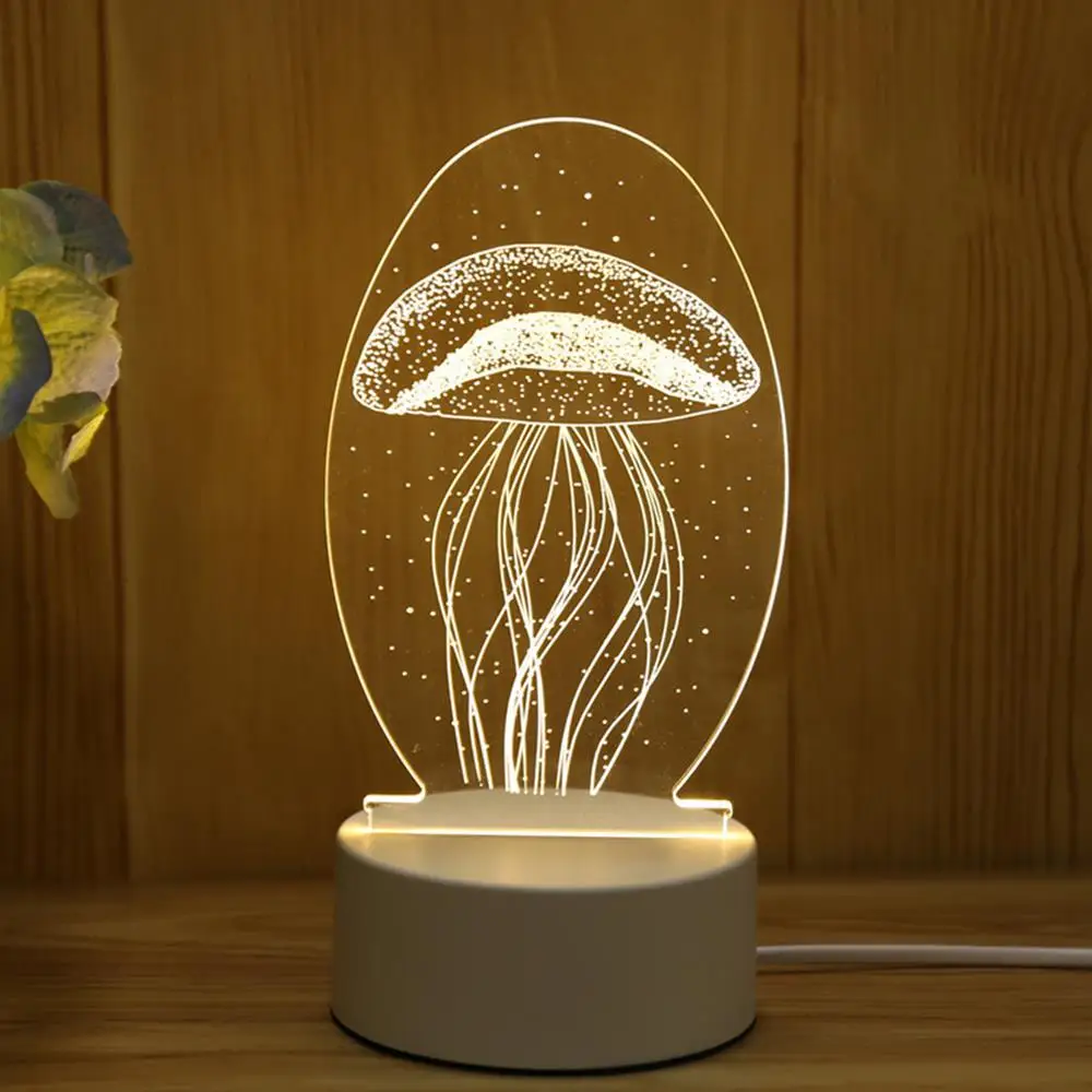 Modern Desk Light 3D Gifts Art Kid Atmosphere Table Lamp Night Light LED USB Charging Home Decor Christmas Xmas Decoration
Modern Desk Light 3D Gifts Art Kid Atmosphere Table Lamp Night Light LED USB Charging Home Decor Christmas Xmas Decoration