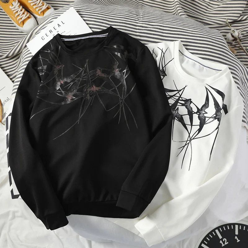 Printed Sweatshirt for Male 2021 Long Sleeve Tops and Pullovers Plus Size Men's Clothing O-Neck Loose T Shirt BJ3844
Printed Sweatshirt for Male 2021 Long Sleeve Tops and Pullovers Plus Size Men's Clothing O-Neck Loose T Shirt BJ3844