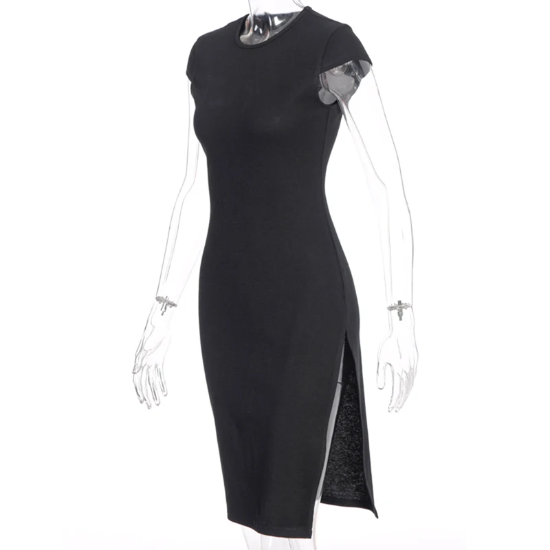 Women Summer Elegant Fashion Split Dress Sleeveless Tank Solid Color Round Neck High Waist Knee-length Dress
Women Summer Elegant Fashion Split Dress Sleeveless Tank Solid Color Round Neck High Waist Knee-length Dress
