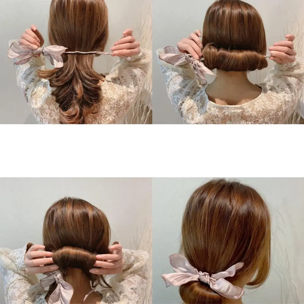Temperament Satin Ball Head Hair Device Simple Hair Style Artifact Women Girl Hairpin Bun Hair Accessories New 2021
Temperament Satin Ball Head Hair Device Simple Hair Style Artifact Women Girl Hairpin Bun Hair Accessories New 2021
