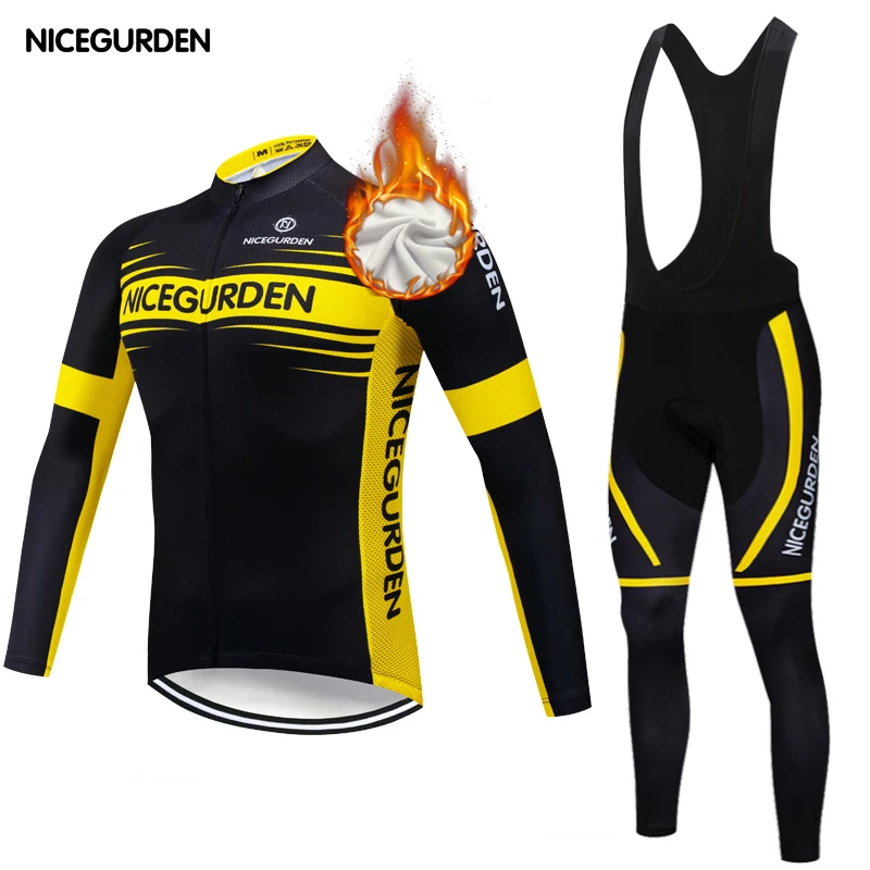 Mountain bike men's reflective jersey long-sleeved suit winter plus velvet warm mountain bike riding clothes road bike equipment
Mountain bike men's reflective jersey long-sleeved suit winter plus velvet warm mountain bike riding clothes road bike equipment