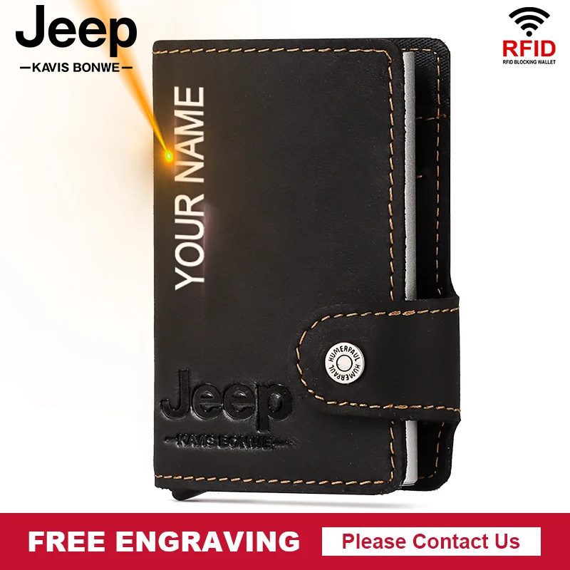Name Customized Rfid Men's Wallet Genuine Leather Small Card Holder Case Slim Mini Coin Purse Business High Quality Cardholder
Name Customized Rfid Men's Wallet Genuine Leather Small Card Holder Case Slim Mini Coin Purse Business High Quality Cardholder