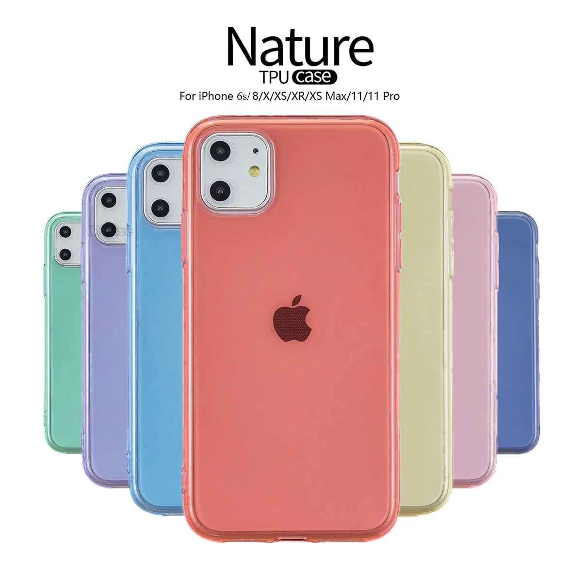 Фото Для iPhone Xr чехол 6 1 'Ǝ цветов прозрачный мягкий кремний TPU Защитный для 11 Pro X XS Max