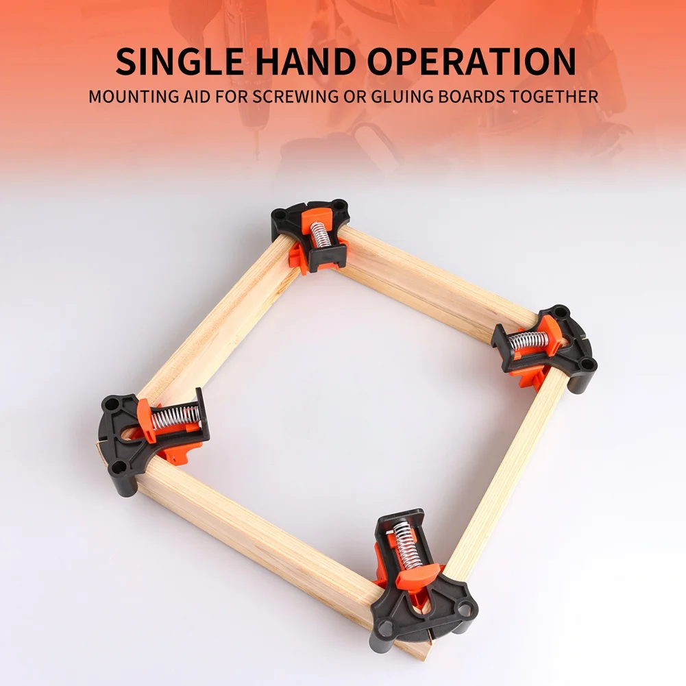 4pcs Wood Angle Clamps For Woodworking Renovation Tools 60/90/120 Degree Angle Fixing Clip Set Hand Tool Set for Taper
4pcs Wood Angle Clamps For Woodworking Renovation Tools 60/90/120 Degree Angle Fixing Clip Set Hand Tool Set for Taper