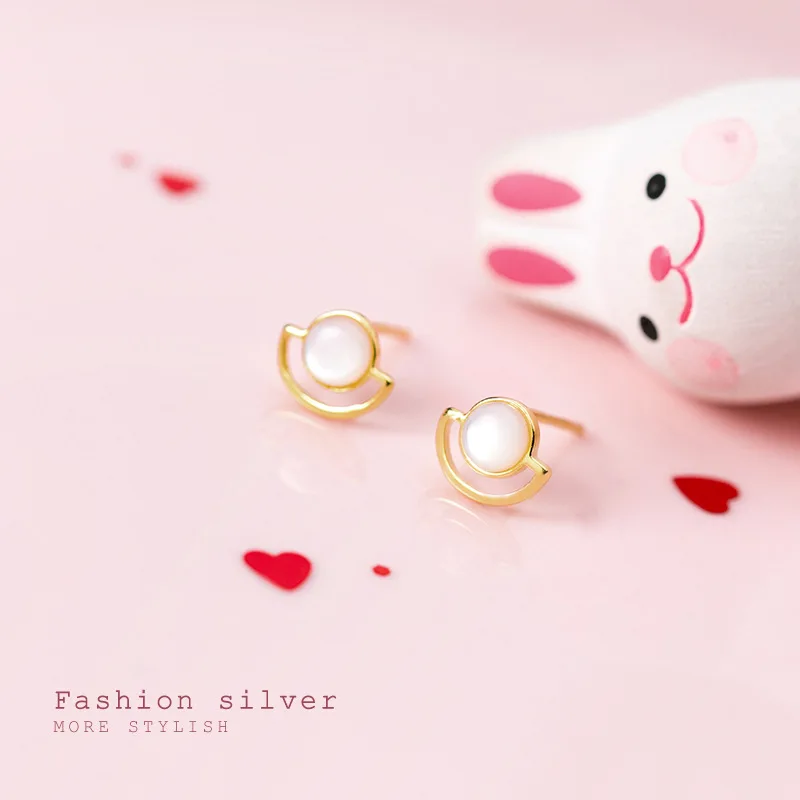 La Monada 925 Silver Earrings For Women Small Half Round Korean 925 Sterling Silver Earrings Stud Circle Jewelry For Women
La Monada 925 Silver Earrings For Women Small Half Round Korean 925 Sterling Silver Earrings Stud Circle Jewelry For Women