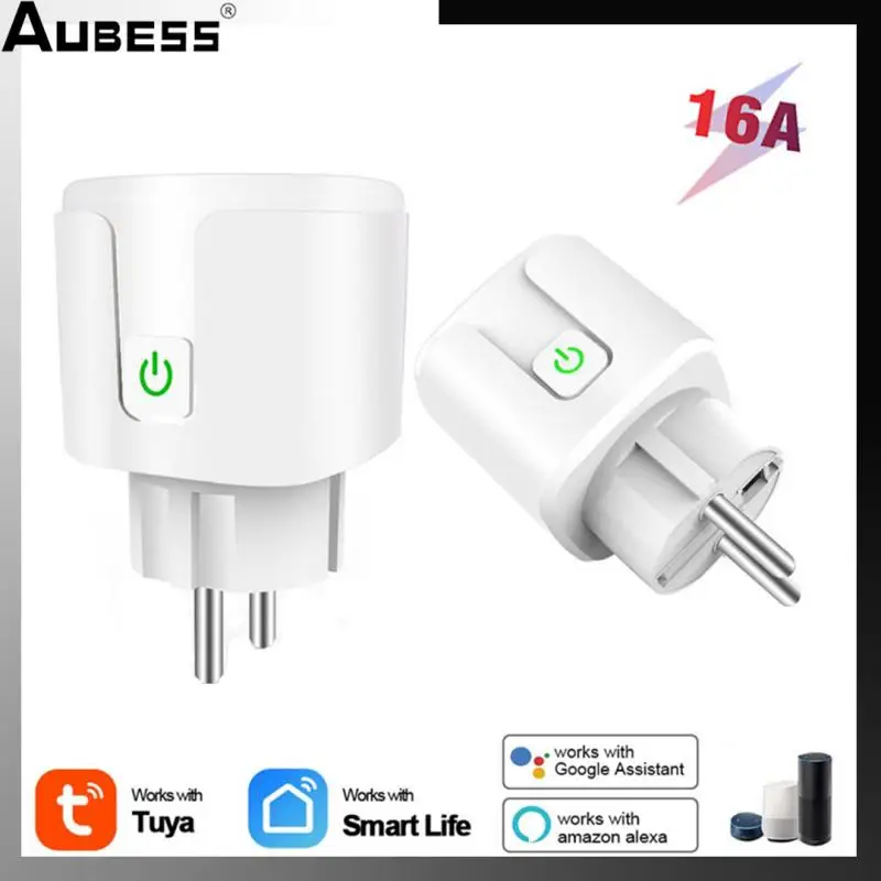 ABUESS Tuya WiFi 10A/16A EU Smart Plug Adapter Wireless Remote Voice Control For Alexa Google Home No Power Monitor Timer Socket
ABUESS Tuya WiFi 10A/16A EU Smart Plug Adapter Wireless Remote Voice Control For Alexa Google Home No Power Monitor Timer Socket