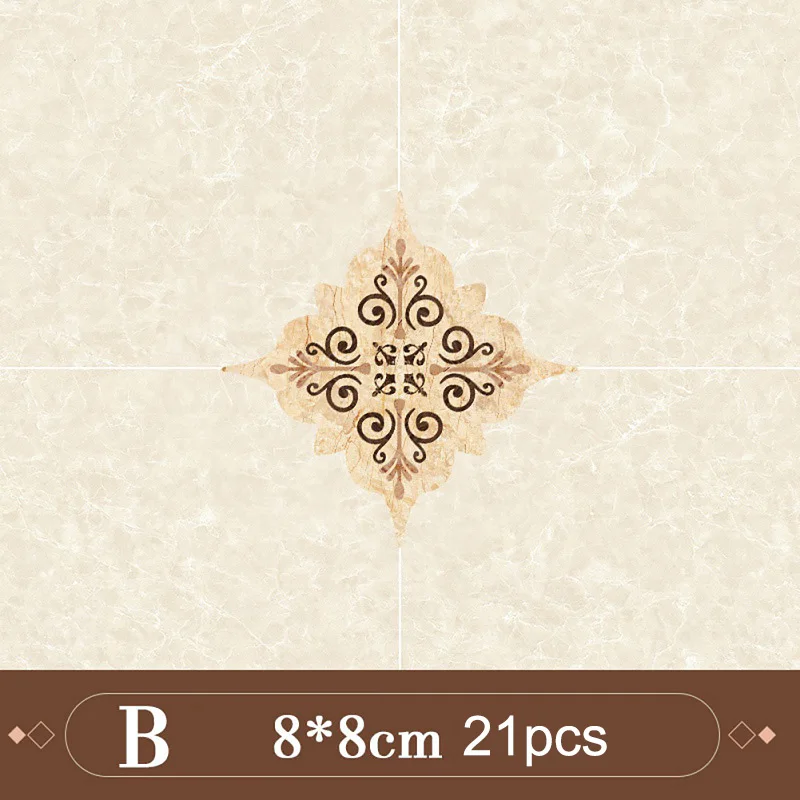 21Pcs/set Self Adhesive PVC Ceramic Tile Stickers Waterproof Wall Sticker Art Diagonal Floor Stickers Room Decorative Sticker
21Pcs/set Self Adhesive PVC Ceramic Tile Stickers Waterproof Wall Sticker Art Diagonal Floor Stickers Room Decorative Sticker